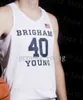 Xflsp Custom 2021 Brigham Young Cougars BYU College Jersey Basketball Yoeli Childs TJ Haws Jake Toolson Connor Harding Dalton Nixon Fredette 4XL