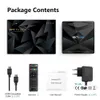 HK1 Super Android 9.0 스마트 TV 박스 RK3318 쿼드 코어 Google Assistant 4K 3D Utral HD 4G 64G 듀얼 WiFi 미디어 플레이어 셋톱 박스