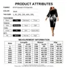 Sukienki plus size BodyCon 6xl 7xl 8xl koronkowa siatka seksowna elegancka sukienka midi imprezowa luźna pusta sukienka ślubna Holl22