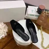 Terlik sandalet terlik-adam comemore seksi yumuşak deri kadın flipflop terlik yaz moda topuklu slaytlar ayakkabı kızlar için rahat sandalet 220517