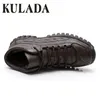 Kulada Hot Super Dark Houwine Winter Winter Shoes Boots Fur Boots for Men Shoe Zapatos Hombre 210315