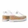 Stella McCartney Women Ed Curtis Transparent Elyse Sandaler Women Summer Shoes Wedge Platform9985223