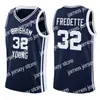 Nouveau NCAA Georgetown Allen 3 Iverson University Jersey Jimmer 32 Fredette Brigham Young Cougars Université du Maryland Len 34 Bias 123