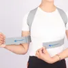 Hållningskorrigering Back Brace ClaVicle Support Belt Corset Stop Slouching and Hunching Justerable Trainer Unisex 2206302538063