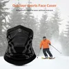 Bandanas Ski Sports Scarve Face Bandana Cover Winter Wind-Proof andningsbara utomhus Termiska Masque Shawl Scarf Women Menbandanas