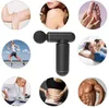 Massage Gun RM-A19-USB-sportrehabilitering hjälper till att sträcka RecoveryVibrationsutrustning djupt lindra muskelstyvhet och ömhet ökar blodcirkulationen