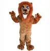 Halloween Plush Lion King Mascot Costume High quality Cartoon Anime theme character Adults Size Christmas Carnival Party Outdoor Outfit