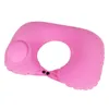 U-Shape Travel Pillow Inflatable Airplane Car Pillows Foldable Manual Press Type Air Neck Cervical Vertebr Cushion HY0435