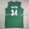 NC01 Retro Allen Iverson Jersey Piston 3 Drazen Petrovic 33 Patrick Ewing Kevin 21 Garnett 34 Ray Allen King 4 Chris Webber College Basketball