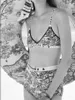 패션 섹시한 프린트 비키니 란제리 수영복 디자이너 숙녀 고품질 여름 수영복 나일론 소재 얇은 백