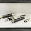 Promotion Pen Limited Edition John F. Kennedy Carbon Fiber Rollerball Ballpoint M Fountain Pen Writing Smooth With JFK Serial Number