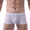 Underpants Sexy Men Underwear Boxer Man Penis Para Hombre Mens Boxers Mesh Cuecas Masculina Boxershorts Homme Size L-2XL D4010Underpants