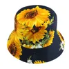 Summer Women Party Hat Vuxna Kvinnor Packerbara Reversible Fisherman Keps 22 Designs