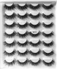 14 Pairs 8d Fluffy false eyelashes Naturalcrisscross Multiple long amd full Fake lashes makeup