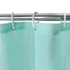 Cortinas de chuveiro cortina impermeabilizável poliéster lavável banheira colorida espessa banheiro à prova de mofo com ganchos decoração de casa versador
