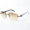 New Bouquet blue diamond 3524015 Buffs sunglasses natural mixed horn temples and 58mm cut lens thickness 3mm