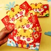 AngpaoGift Geschenkpapier, 32 Stück, roter Umschlag, chinesischer traditioneller Geldbeutel, Cartoon-Glückspaket, Tiger