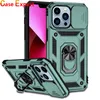 Camerabescherming metalen ringhouder hybride schokbestendige kisten voor iPhone 13 14 15 plus pro max