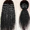 Pouce Vrigin Bouclés Perruque De Cheveux Humains X Lace Front s Pour Femme Vague Profonde X Frontale Pré 220606