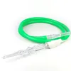 1.8M Silicone Hookah Hose with LED Lighting: Beautiful Mix Color, Acrylic Mouthpiece