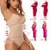 Kadın Bel Trainer Shapewear Terom Kontrolü Fajas colombianas vücut şekillendiricisi seksi vneck korse bodysuit yerleşik sütyen kamisole üstleri 220702