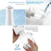 Irrigatrice orale portable pour les dents électriques dentaire à eau du jet de jet de jet de jet USB 300 ml de réservoir de soie dentaire étanche étanche 220510