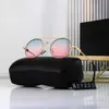 Nouvelles lunettes de soleil classiques femme concepteur de luxe marque alliage métal Polaroids HD lentille rétro lunettes de soleil 27223