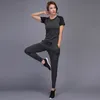 Sportkleding voor dames voor yogasets Jogging kleding Gym Training Fitness Training Sport T-shirts Running Pants Leggings Pak 220513