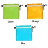 Storage Bags Waterproof Pocket Zipper Nylon Coated Silicon Hook Pouch Portable Organizer Reusable Outdoor Camping Hiking Bag TravelStorage