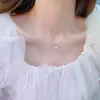 Collane con ciondolo Corea Design Moda Gioielli Conchiglia Collana con stelle marine Elegante Collana da donna quotidiana con clavicola sexy
