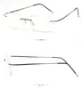 Lunettes de soleil Titanium Rimless Progressive Multifocal Multifocus Multi Focus Lunettes de lecture Transition Hommes Lunettes Hypermétropie Presbyo7907633