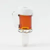 ガラス骨ホーブの喫煙パイプのためのヴィンテージのユニークなビールのマグのボウルdhl ups cneによって顧客のロゴを入れることができる
