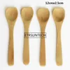 8 Size Small bamboo Spoons Natural Eeo-Friendly Mini Honey Spoons Kitchen Mini Coffee Teaspoon Kids Ice Cream Scoop 9~16cm PRO232