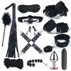 Nxy sm bondage bdsm 10 hastighet vibrator set metall sex leksaker för kvinnor män handbojor band swing spanking touch 1216