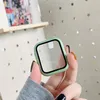 Iwatch 7 Protector Cover Case 강화 유리 투명 38 / 40 / 41 / 42 / 44 / 45mm 시계 상자 패키지