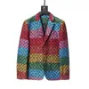 2022 Mens Suits Fashion Designer Blazers Man Classic Casual floral print Luxury Jacket Brand Long Sleeve SlimSuit Coats2542
