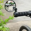 1pcs Universal Bike Handlebars Зеркало заднего вида Регулируемое вращение широкоуглое широкоугольное зеркала заднего вида для аксессуаров для велосипедов MTB Road