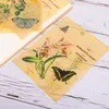 Gift Wrap Retro Botanical Book Page Series Background Paper DIY Scrapbooking Journal Diary Happy Planner Bottoming Decorative PapersGift GiG