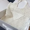 مصممة نساء تسوق الكتان حقيبة سعة Sunshine Straw Bag Fashion سعة كبيرة الأكياس الأكياس متعددة الاستخدامات