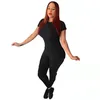 Nouveau été coton survêtements femmes jogging costumes à manches courtes imprimé tenues pull t-shirt pantalon deux pièces ensemble décontracté correspondant sport costumes 7387