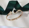 Bracelet Designer Bracelet Secteur Classique Avec Diamant Petite Jupe Zircon Printemps Ouverture Bracelets Bijoux Cadeaux