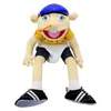 60 cm Jeffy Handpop Pluche Pop Knuffel Figuur Voor Speelhuis Kinderen Educatief Cadeau Baby Kinderen Fans verjaardag Kerst 220808