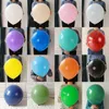 50pcs/lote Macaron Party Balloon Party Decoration 18 polegadas Matte espessado Balões de hélio de hélio Casamento Aniversário Baby Chão de Natal Decorações de Arco Decorações