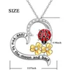 Pendant Necklaces Woman Jewelry Heart White Necklace Love Flower Cross Vows Fashion Wedding Memorial Gift NecklacePendant