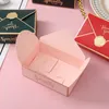 Simple Creative Gift Box Packaging Envelope Shape Wedding Gift Candy Box Favors Birthday Party Christmas Jelwery Decoration 220527