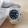 Super versie unisex BPF Watch 126234 36mm blauwe wijzerplaat roestvrij staal 316L jubileumgrens mechanische automatische heren horloges vrouwen dames polshorloges luminescent