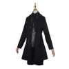 Black Butler Sebas Cosplay Trajes Vestido Halloween Carnaval Mujer Chica Uniformes Peluca