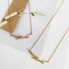 Ожерелье Браслет крест с бриллиантами дизайнер Женщины Мужчины пара модные часы Свадьба День Благодарения Валентина Ожерелье из розового золота