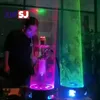 Base narghilè araba a led Al Fakner Narghilè Base colorata Vassoio per luce laser Sheesha Chicha Narguile Portatile