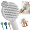 Chat brosse peigne enlèvement chats fournitures de nettoyage outils de toilettage brosse à cheveux automatique tondeuses accessoires pour chiens